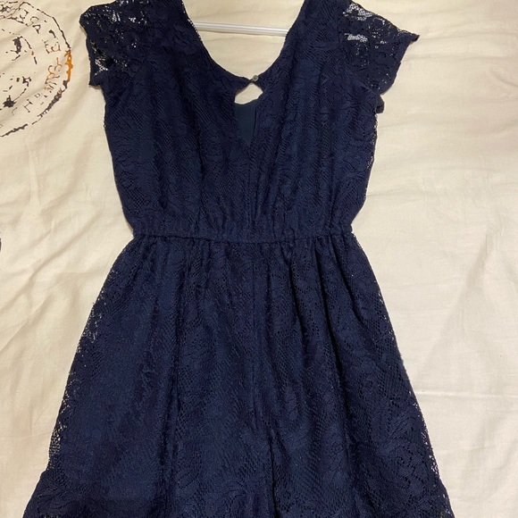 Navy A&F romper - Picture 2 of 3